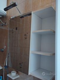 Specchio contenitore bagno 