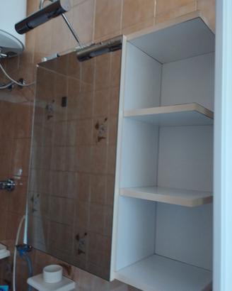 Specchio contenitore bagno 