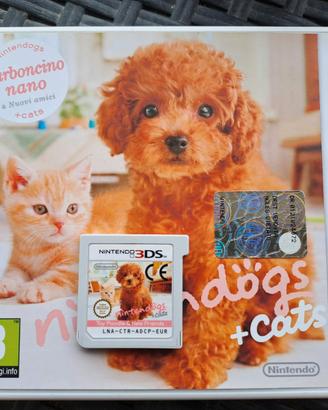 3DS Nintendogs + cats Barboncino nano
