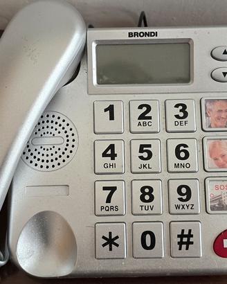 Telefono Brondi con Tastierone- perfetto per anzia