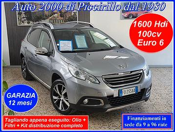 Peugeot 2008 Allure 1600 hdi 100cv Garanzia12Mesi