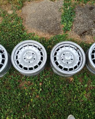 Cerchi Mercedes fuchs barock da 14 R107 W126 W123