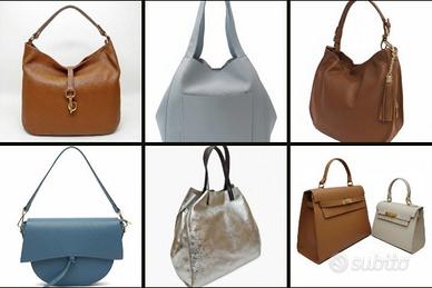 Borse in pelle, info in descrizione 