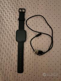 Smartwatch nero con chiamate – pari al nuovo