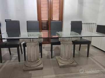 tavolo in vetro