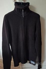 Maglione full zip casual uomo taglia L