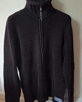 Maglione full zip casual uomo taglia L