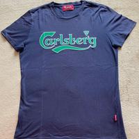 T-shirt Carlsberg uomo cotone 100%, taglia M