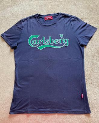 T-shirt Carlsberg uomo cotone 100%, taglia M