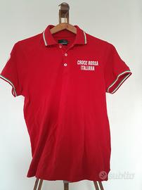 Polo maniche corte Croce Rossa tg M