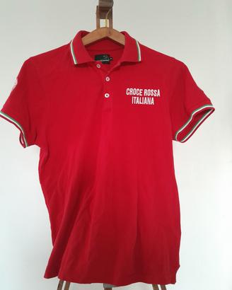 Polo maniche corte Croce Rossa tg M