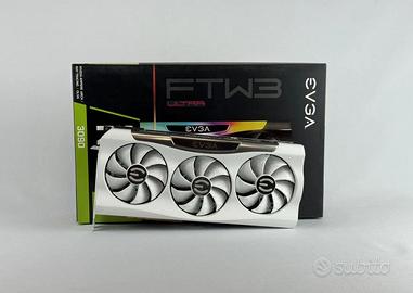 RTX 3090 EVGA FTW3 Ultra 24 GB bianca