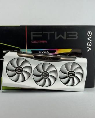 RTX 3090 EVGA FTW3 Ultra 24 GB bianca
