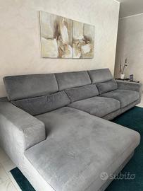 divano  letto con penisola 