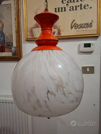 Lampadario vintage Space Age 