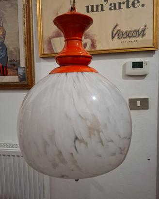 Lampadario vintage Space Age 