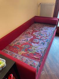 Letto singolo contenitore