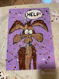 Quadro Willie il Coyote