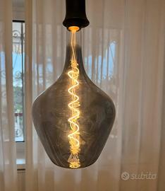 Lampadina LED a filamento Bottiglione Luce Calda