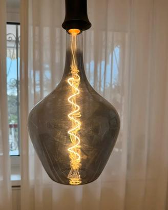 Lampadina LED a filamento Bottiglione Luce Calda
