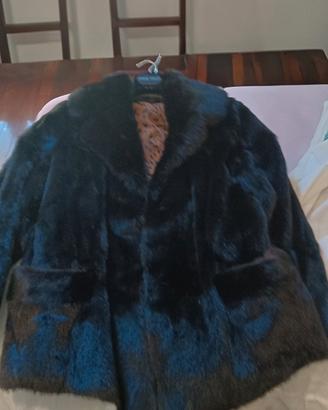 vero pellicciotto  nero 