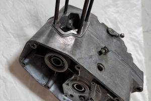 coppia carter motore minarelli p6, 6 marce