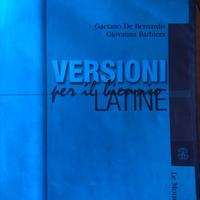 Libro Versione per il biennio Latine Le Monnier