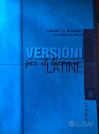 Libro Versione per il biennio Latine Le Monnier