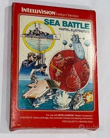 Gioco Intellivision Sea Battle Mattel Electronics