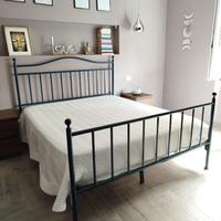 Letto matrimoniale+rete+materasso
