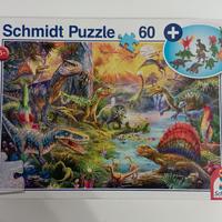 puzzle dinosauri 
