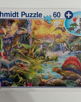 puzzle dinosauri 
