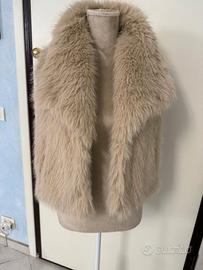 Pelliccia corta smanicata