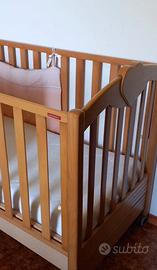 Lettino foppapedretti con cassettone