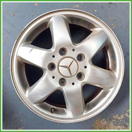Cerchio Singolo in Lega Mercedes Classe A W168 15