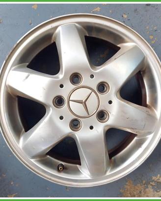 Cerchio Singolo in Lega Mercedes Classe A W168 15