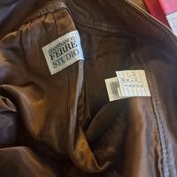 Pantaloni in pelle di Gianfranco Ferre