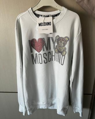 felpa Moschino originale