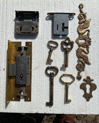 Serrature casseti armadio con chiavi