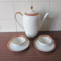 Servizio Teiera + 2 Tazzine Porcellana Tedesca