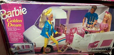 Barbie golden dream motor Home