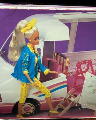 Barbie golden dream motor Home