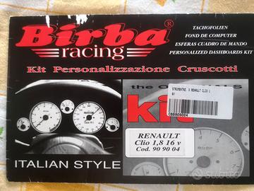Fondini strumentazione Birba Racing Clio 1.8 16v