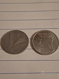 10 lire spiga e 5 lire delfino (135 pezzi)