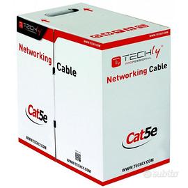 Cavo di rete cat. 5e in rame Techly