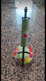 porta bottiglia ceramica Nino Parrucca nuovo 