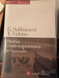 libro Storia contemporanea