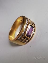 Anello oro 18 kt 
