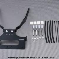 Portatarga AVDB BETA ALP 4.0 TE / X 2024 - 2025
