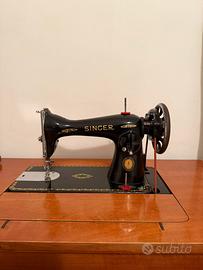 Macchina da cucire d’epoca Singer